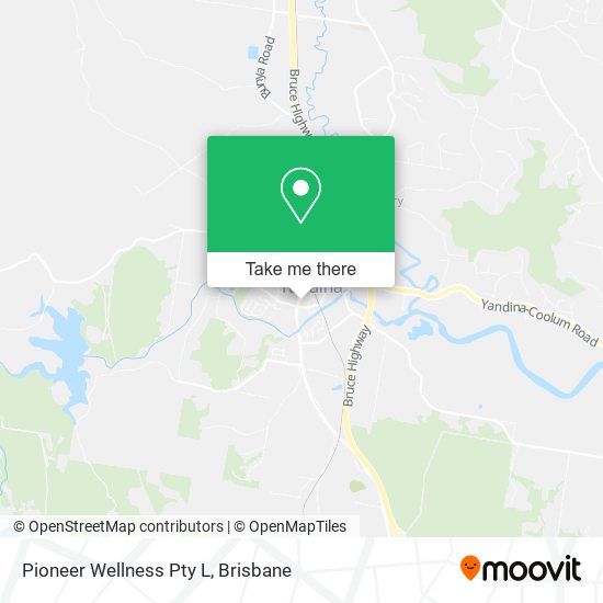 Pioneer Wellness Pty L map