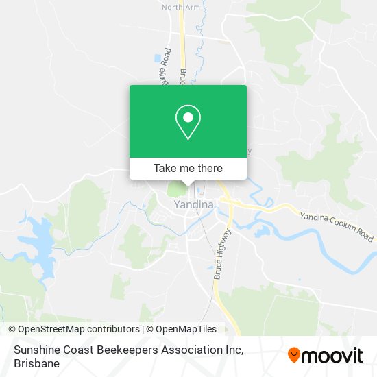 Sunshine Coast Beekeepers Association Inc map