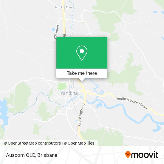 Mapa Auscom QLD