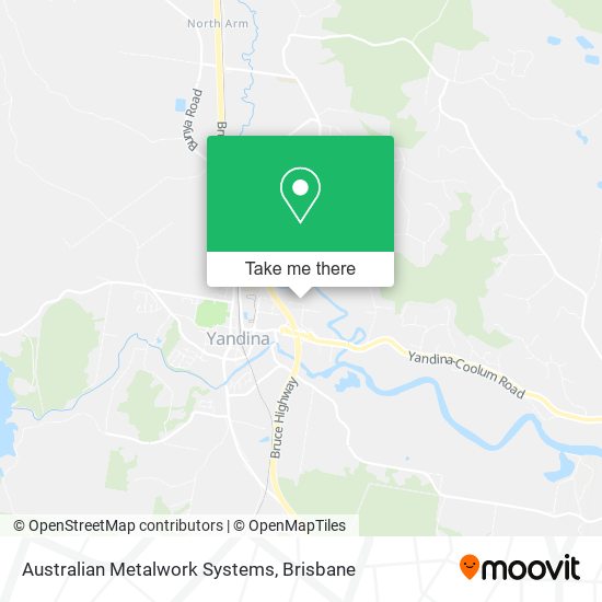 Australian Metalwork Systems map
