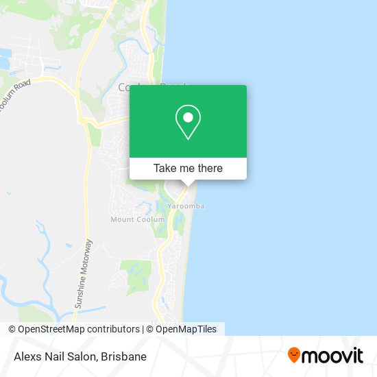 Alexs Nail Salon map