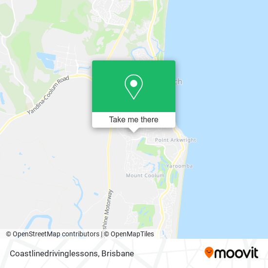 Coastlinedrivinglessons map