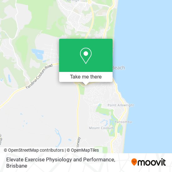 Elevate Exercise Physiology and Performance map