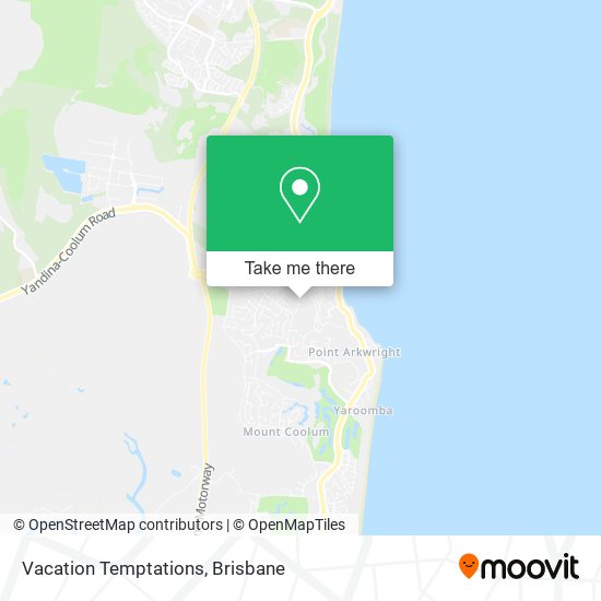 Vacation Temptations map