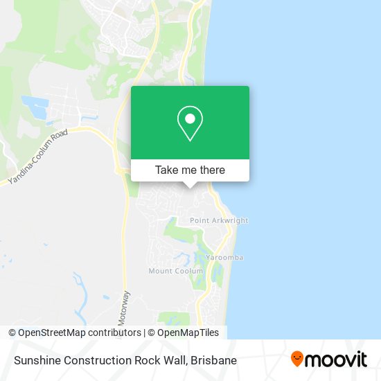 Sunshine Construction Rock Wall map