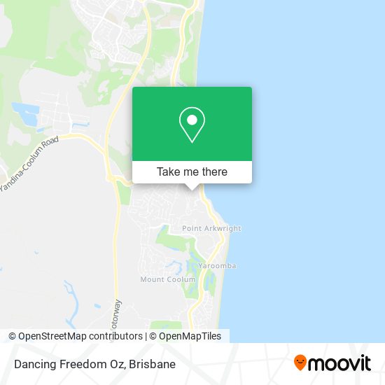 Dancing Freedom Oz map