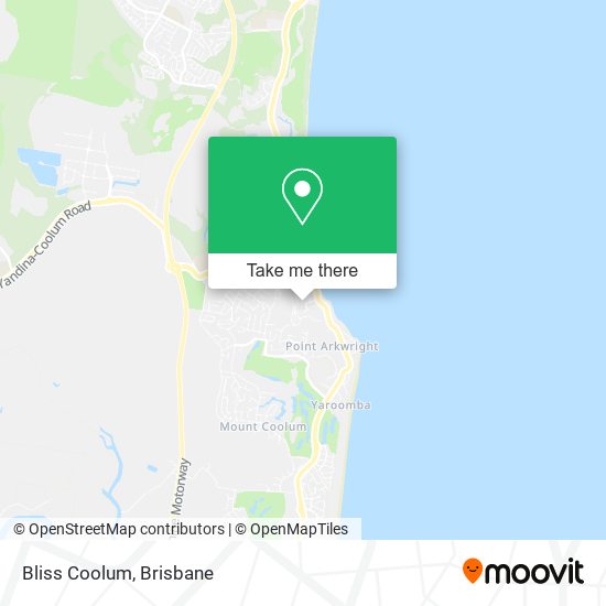 Bliss Coolum map