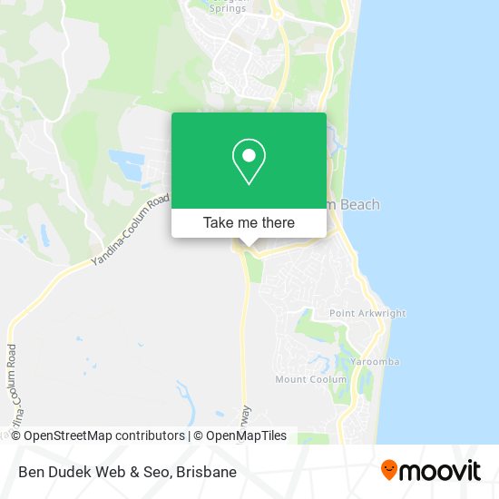 Ben Dudek Web & Seo map