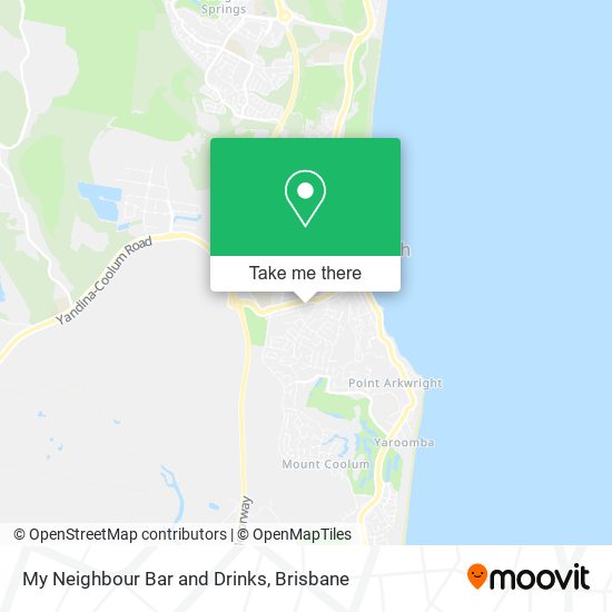 My Neighbour Bar and Drinks map