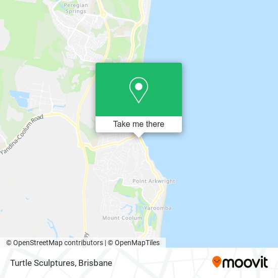 Turtle Sculptures map