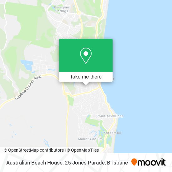 Australian Beach House, 25 Jones Parade map
