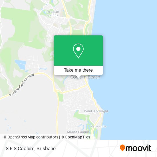 S E S Coolum map