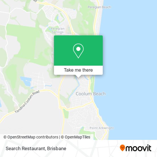 Search Restaurant map