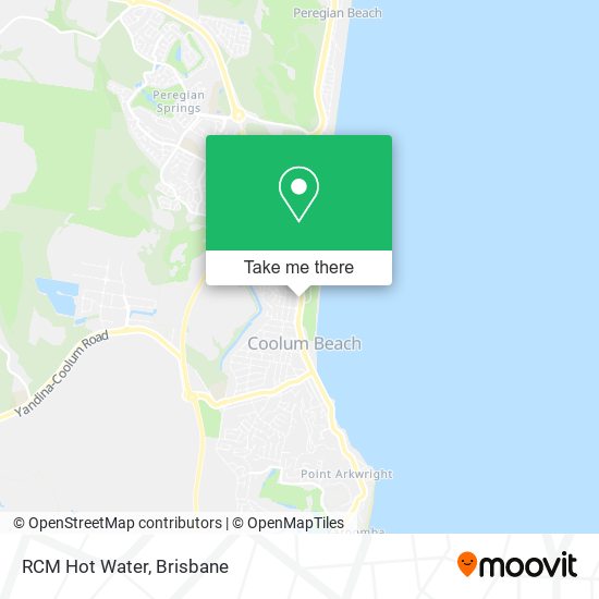 RCM Hot Water map