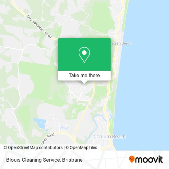 Blouis Cleaning Service map