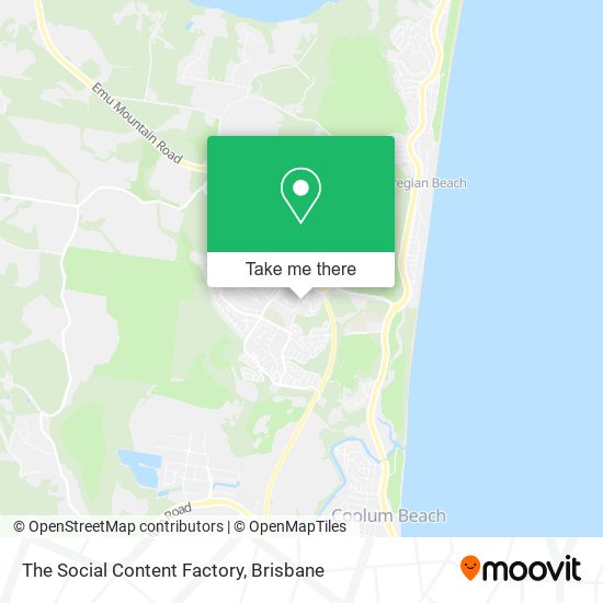The Social Content Factory map