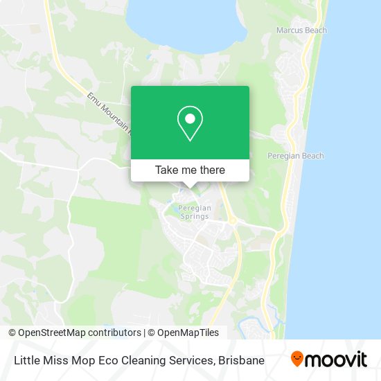 Little Miss Mop Eco Cleaning Services map