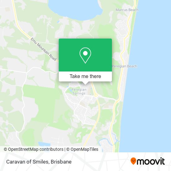 Caravan of Smiles map