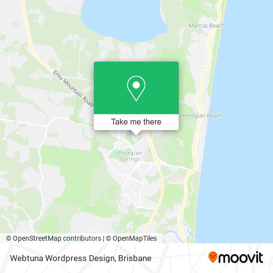 Webtuna Wordpress Design map