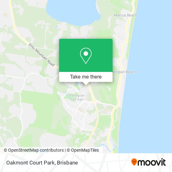 Oakmont Court Park map