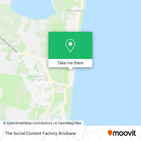 The Social Content Factory map