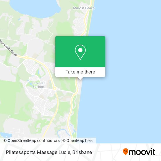 Pilatessports Massage Lucie map