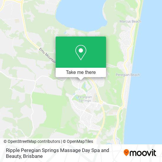 Ripple Peregian Springs Massage Day Spa and Beauty map