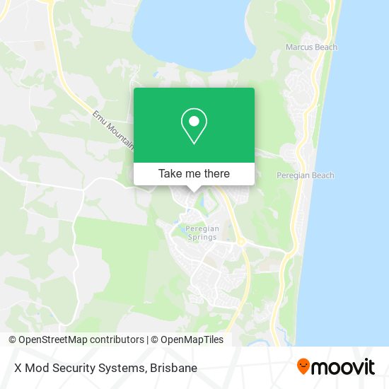 X Mod Security Systems map