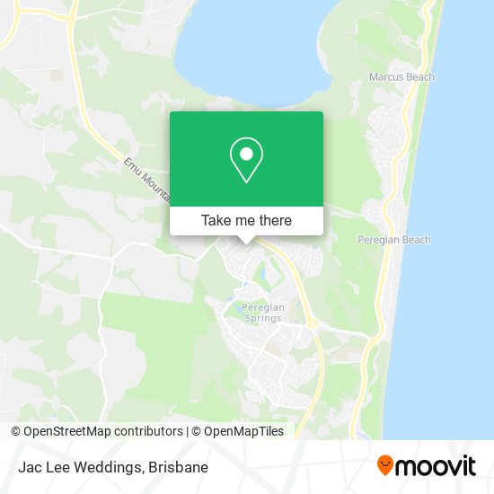 Jac Lee Weddings map