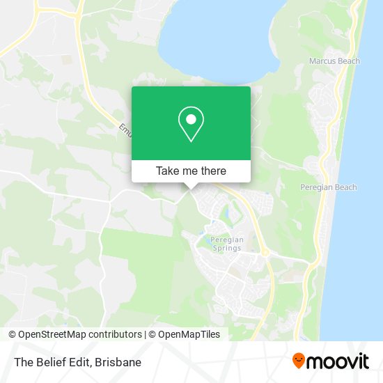 The Belief Edit map