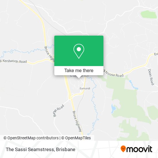 The Sassi Seamstress map