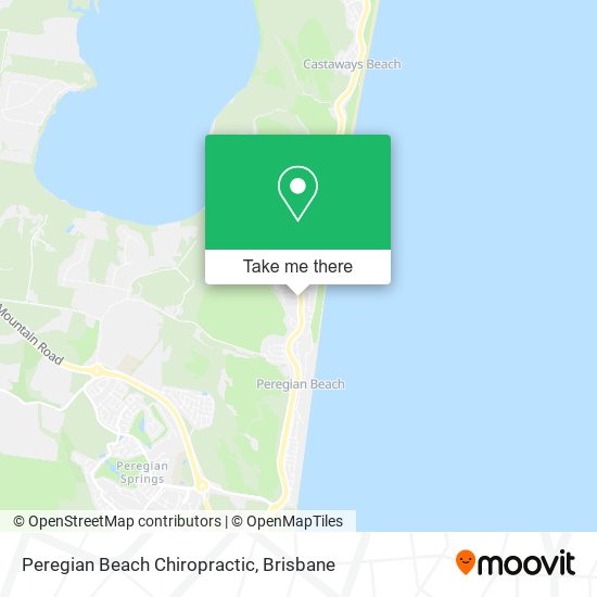 Peregian Beach Chiropractic map