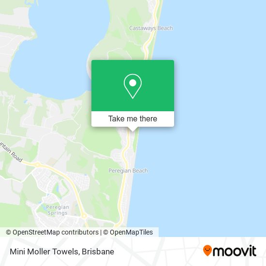 Mini Moller Towels map