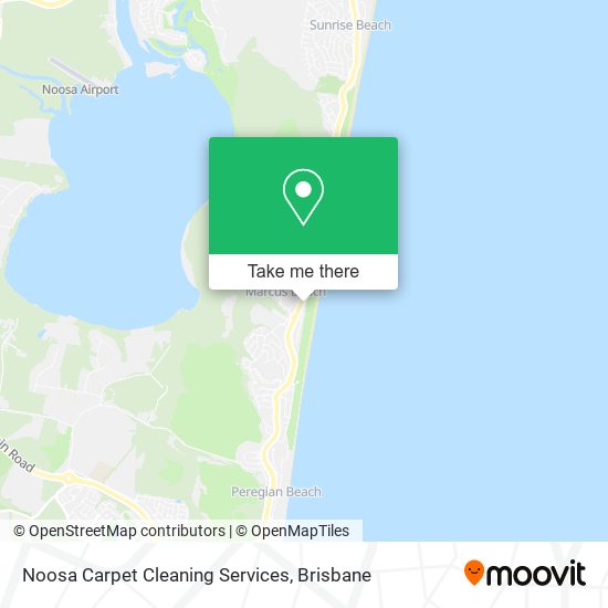 Noosa Carpet Cleaning Services map