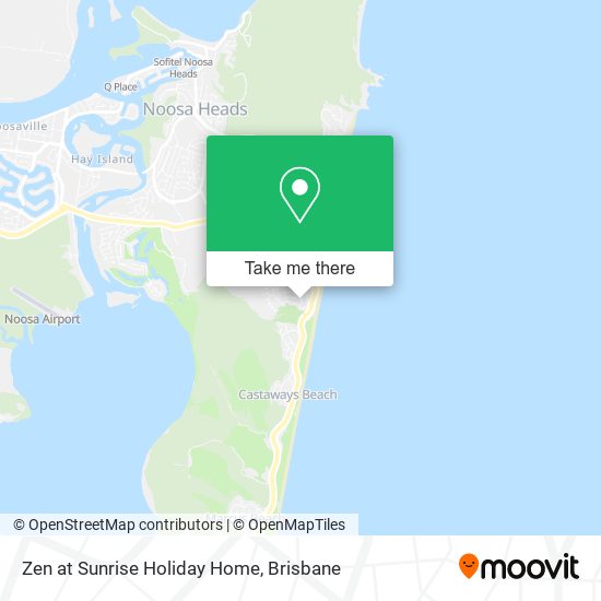 Zen at Sunrise Holiday Home map