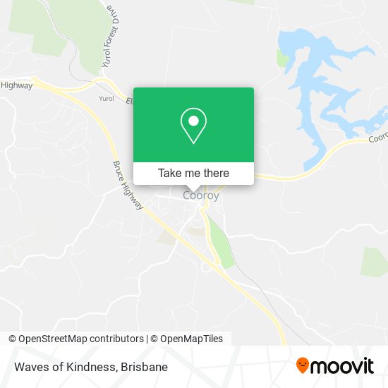 Waves of Kindness map