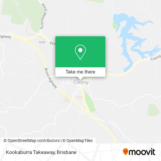 Mapa Kookaburra Takeaway