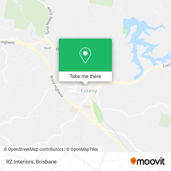 RZ Interiors map