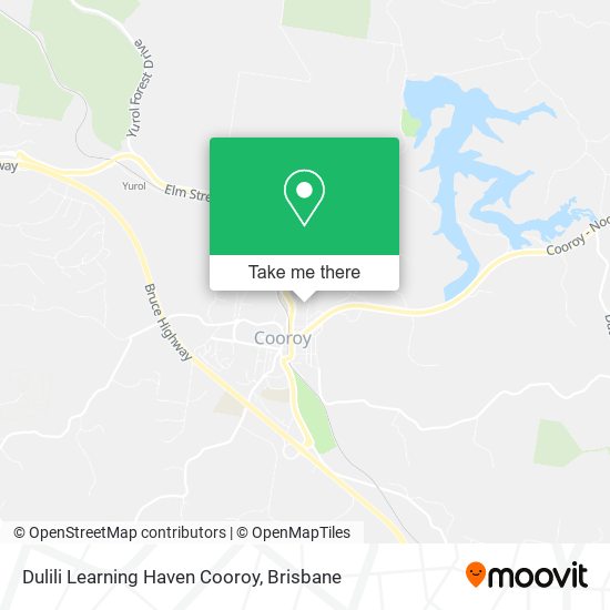 Dulili Learning Haven Cooroy map