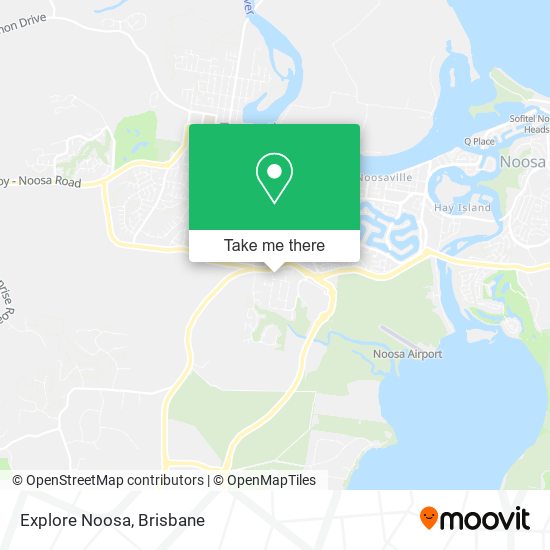 Explore Noosa map