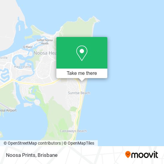 Noosa Prints map