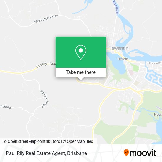 Paul Rily Real Estate Agent map