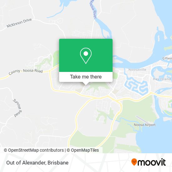 Out of Alexander map