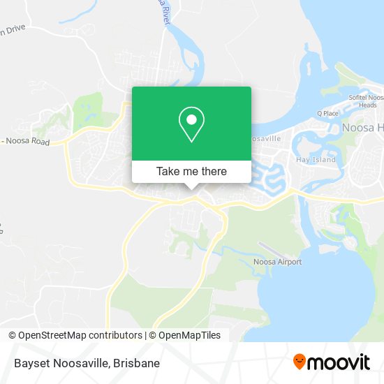 Bayset Noosaville map