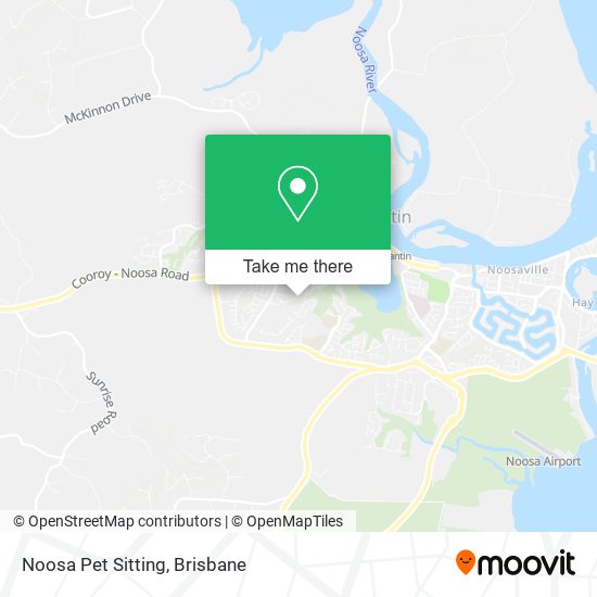 Noosa Pet Sitting map