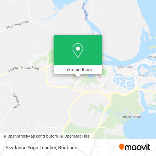Skydance Yoga Teacher map