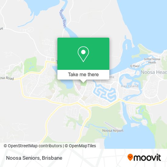 Noosa Seniors map