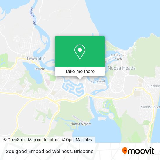 Soulgood Embodied Wellness map
