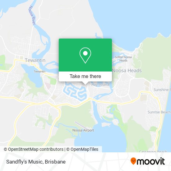 Sandfly's Music map