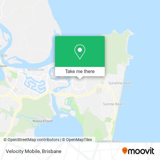 Velocity Mobile map
